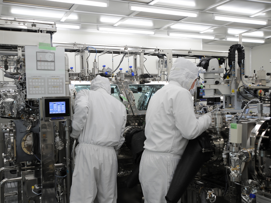 CTD採水の光景写真