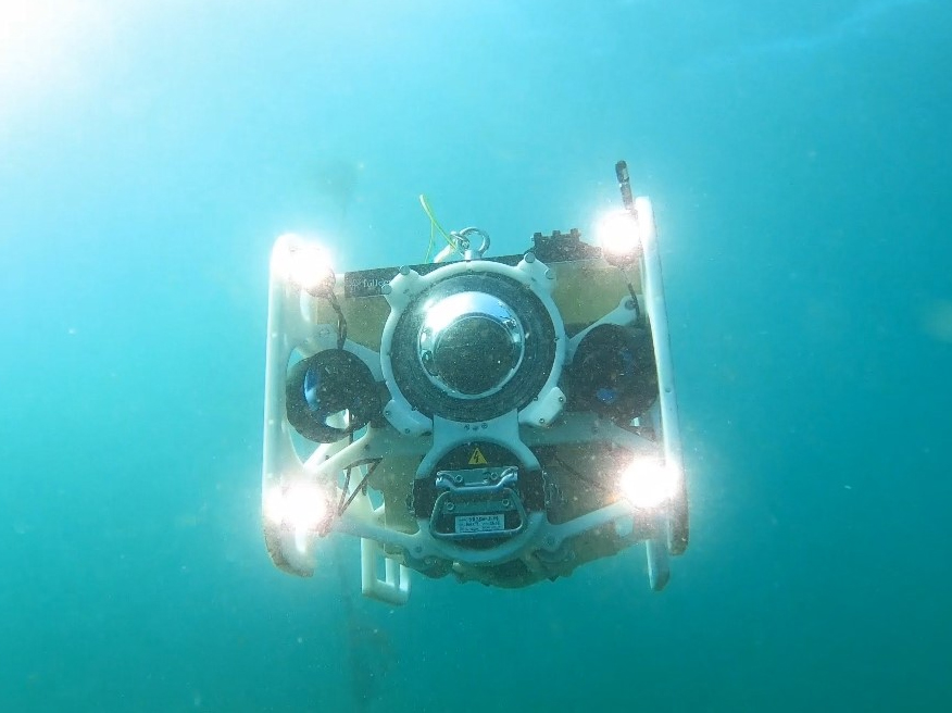 CTD採水の光景写真