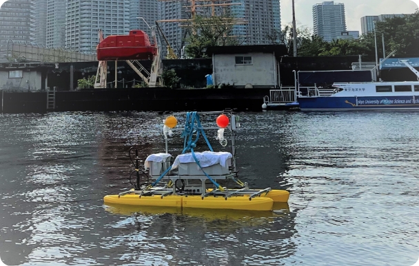 水産資源量調査写真