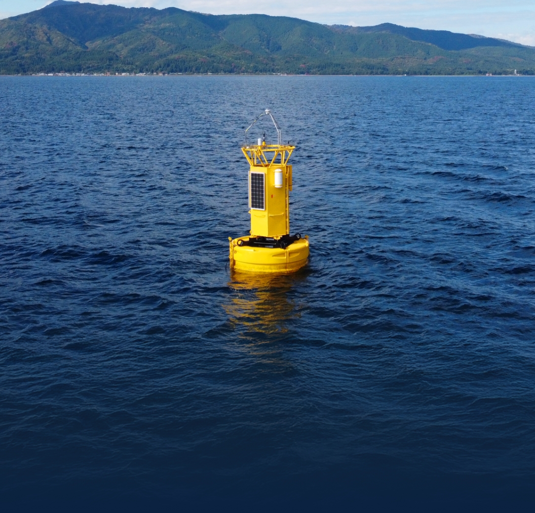 観測ブイ設計・製作背景写真