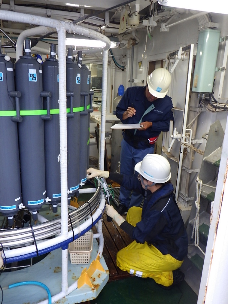 海洋調査・観測背景写真