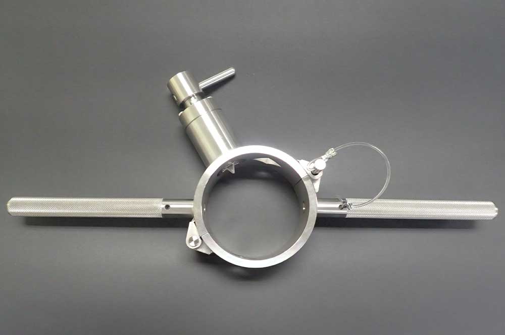 底質調査機器シリーズ（その3）：コアライナーカッター・コアキャップ