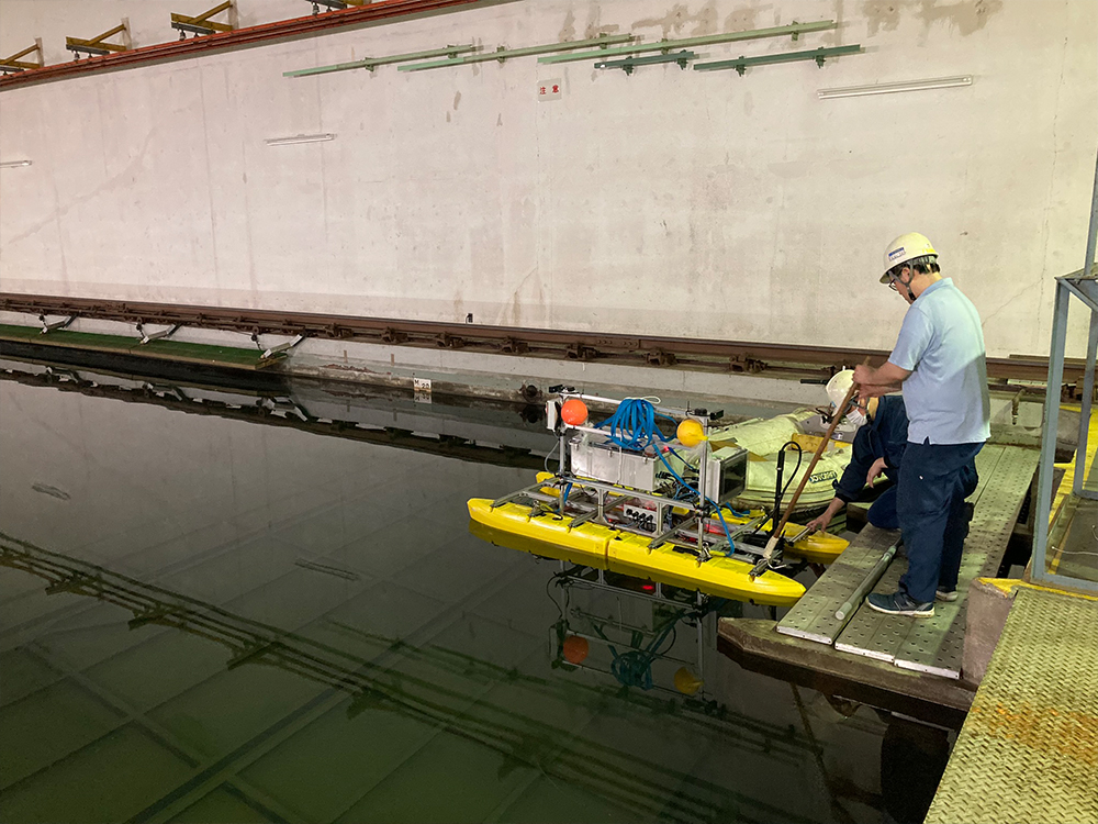 海洋ロボットを活用した地域社会の課題解決のための取り組み（その4）